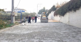 MUDANYA SOKAKLARINA PARKE DÖŞENİYOR