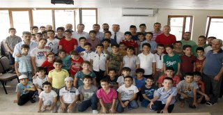 BAŞKAN ÇAĞLAYAN ERTUĞRUL GAZİ KURAN KURSU KAPANIŞ TÖRENİNE KATILDI