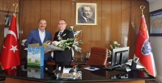 BAŞKAN TÜRKYILMAZ’DAN  İLÇE EMNİYET MÜDÜRÜ’NE “HAYIRLI OLSUN” ZİYARETİ