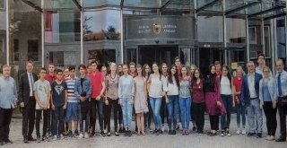 MUDANYALI ÖĞRENCİLERDEN ANSBACH’TA BARIŞ VURGUSU