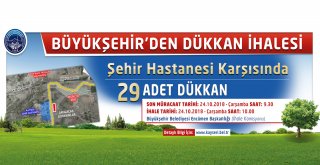 29 Adet İş Yeri Satılacak
