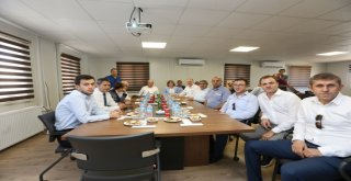 BAŞKAN ŞAHİN, MİLLETVEKİLLERİNE HİZMETLERİNİ ANLATTI