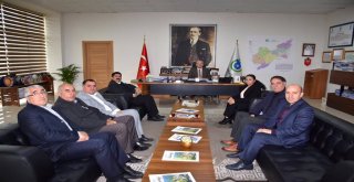 Volkan Işıklı'dan Başkan Kadir Albayrak'a Ziyaret