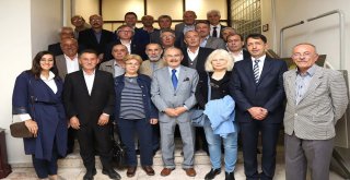 MİHALIÇÇIKLILARDAN BAŞKAN BÜYÜKERŞEN'E TEŞEKKÜR ZİYARETİ