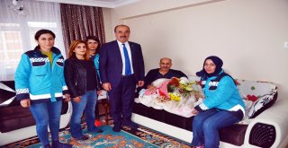BAŞKAN TÜRKYILMAZ’DAN GEÇMİŞ OLSUN ZİYARETİ