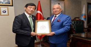 Japonya Büyükelçisi?nden Başkan Kocamaz?a Ziyaret