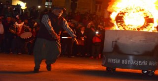 Nevruz Ateşi Mersin?den Yükseldi