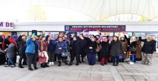 ANKARA BÜYÜKŞEHİR'DEN 'KADINA ŞİDDETE HAYIR' MESAJI