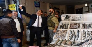 Başkan Sözlü’den Balıkçılar Pazarına Ziyaret