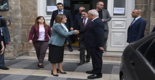 Fatma Şahin?den Başkan Kocamaz?a Ziyaret