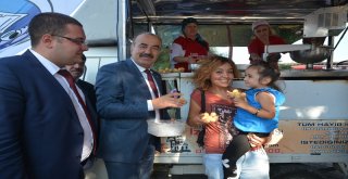BAŞKAN TÜRKYILMAZ, ŞEHİTLERİMİZ İÇİN LOKMA DÖKTÜRDÜ!
