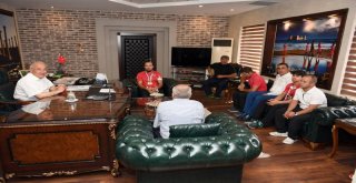Türkiyenin Gururları Başkan Kocamaz ile Bir Araya Geldi