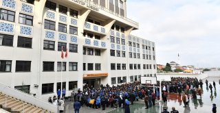 HAKKI DEMİR İMAM HATİP LİSESİ'NDE BAYRAK TÖRENİ