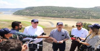 POLATLI PORSUK BARAJINI BOŞALTIYOR