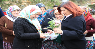 BAŞKAN ÇERÇİOĞLU GÖZPINAR'I  ZİYARET ETTİ