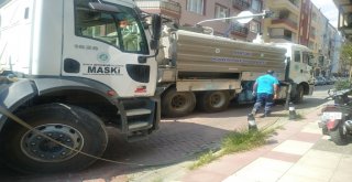 MASKİ, Kumludere ve Erler Caddesi’nde Hatları Temizledi