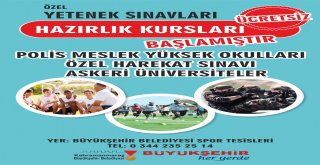 BÜYÜKŞEHİR'DEN ÖZEL YETENEK KURSLARI