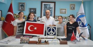 BARIŞ VE BAYRAK SEVDALISI  BAŞKANA ÖZEL HEDİYE