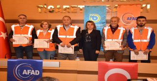 Tekirdağ Afet Gönüllüleri Sertifikalarını Aldı