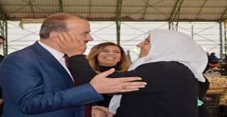 BAŞKAN TÜRKYILMAZ ESNAFLA BULUŞTU