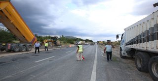 Başakpınar Yolu Asfaltlanıyor