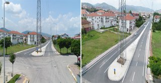 Gölcük Başöğretmen Caddesi yeni yüzüne kavuştu