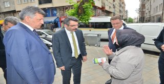 BAŞKAN YILMAZ’DAN KOMŞU ZİYARETİ