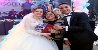50 ÇİFTİN MUTLULUĞUNA ŞAHİTLİK YAPTILAR