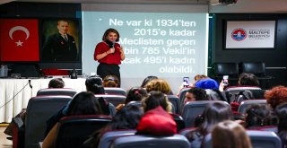 Feyza Altun Maltepeli kadınlarla buluştu