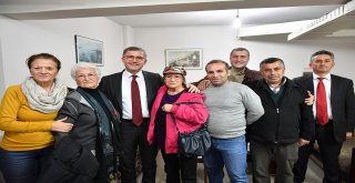 BAŞKAN TÜRKMEN , ALTUNİZADE SİTE 61'İ ZİYARET ETTİ