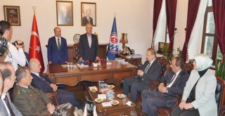 Bayramlaşmada Trabzon birlikteliği yaşandı
