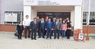 BÜYÜKORHAN ÇOK PROGRAMLI ANADOLU LİSESİ YENİ KÜTÜPHANESİNE KAVUŞTU