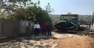 SICAK ASFALT ÇALIŞMALARI DEVAM EDİYOR