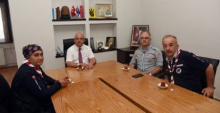 İZCİLİK FEDERASYONU´NDAN ZİYARET