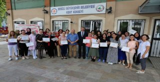 Girişimci kadınlar sertifikalarını aldı