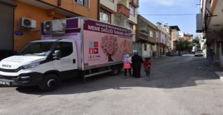 BÜYÜKŞEHİR'İN MOBİL MAMOGRAFİ TARAMA ARACI BATMAN'DA