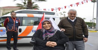 Bahçeli?yi Görmek İsteyen Kaya Çifti Engelleri Büyükşehirle Aştı