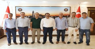 Kahramankazan'dan Başkan Atilla'ya ziyaret
