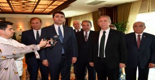 DEMOKRAT PARTİ’DEN BAŞKAN YAVAŞ’A HAYIRLI OLSUN ZİYARETİ