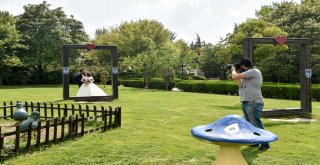BAŞKENT'TE EVLENEN ÇİFTLERİN FOTOĞRAF ÇEKİMİ