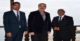 ETİYOPYA BÜYÜKELÇİSİ WORKNEH’TEN BAŞKAN TÜRKYILMAZ’A ZİYARET