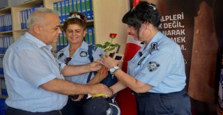 Maltepe zabıtasından çiçekli kutlama