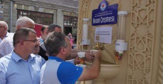 İKRAM ÇEŞMESİNDEN LİMONATA İKRAMI