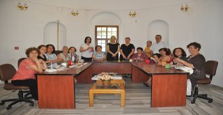 MUDANYA’NIN ARDINDAN TİRİLYE’DE DE GİRİT DANTELİ KURSU AÇILDI!