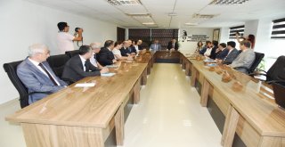 MASKİ Genel Müdürlüğü, Vali Güvençer'i Ağırladı