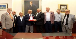 HACI BEKTAŞ VELİ VAKFI YÖNETİMİNDEN BÜYÜKERŞEN'E ZİYARET