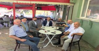 BAŞKAN YILMAZ ESNAF VE MAHALLE ZİYARETLERİNE DEVAM EDİYOR