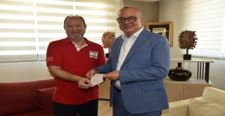 Başkan Ergün'den Kızılay'ın Kurban Bağışına Destek
