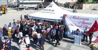 BÜYÜKŞEHİR'DEN 5 BİN KİŞİYE AŞURE İKRAMI