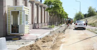 ASKİ DİPLOMATLAR SİTESİ'NDE 7 BİN METRELİK İÇME SUYU İMALATINA BAŞLADI